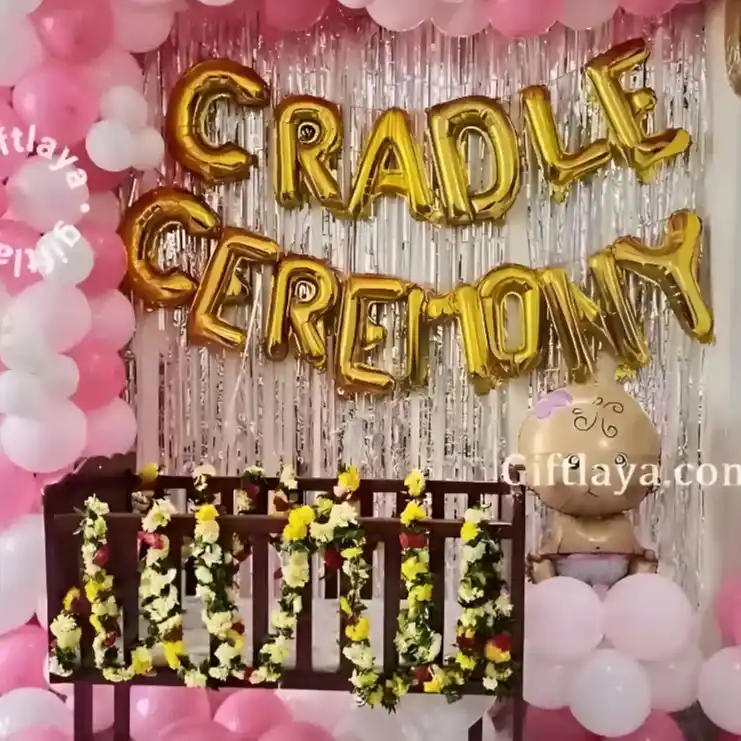 Cradle Balloon Decoration