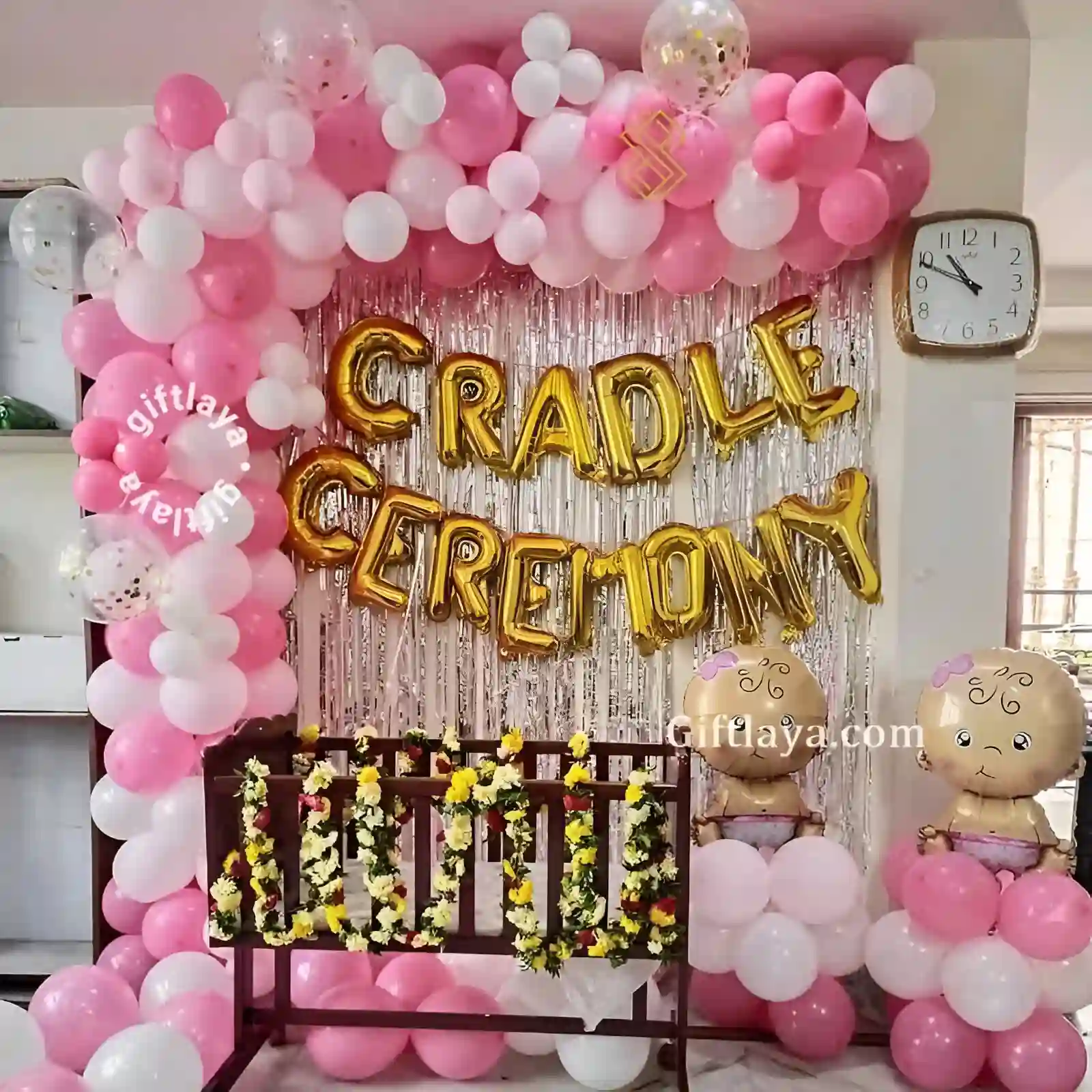 Cradle Balloon Decoration