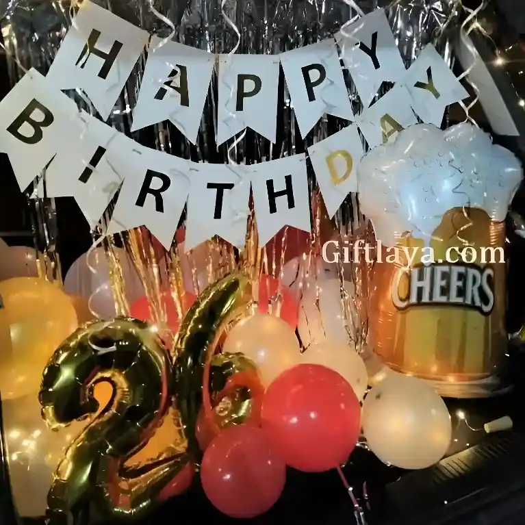 Car Boot Birthday Decoration