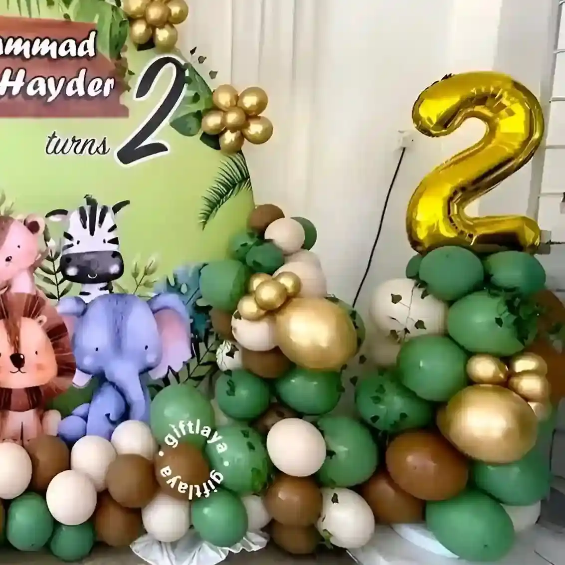 Wild Jungle Safari Decoration