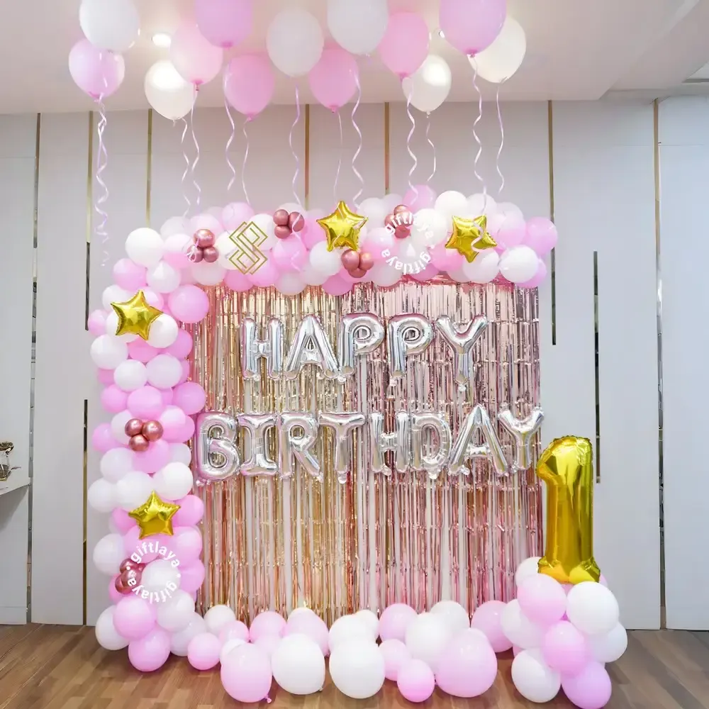 Simple Balloon Arch Decor