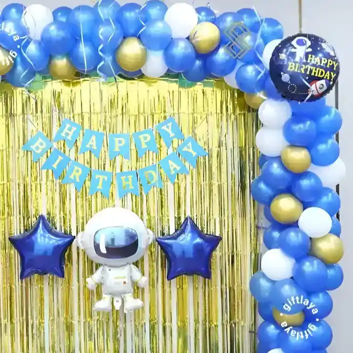 Astronaut Theme Birthday Decoration