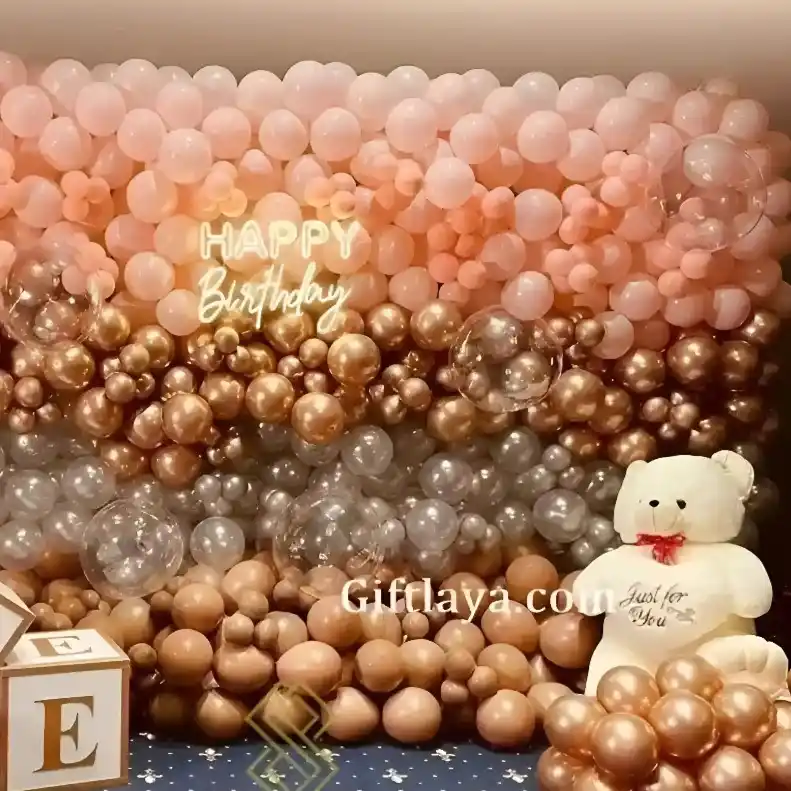 Teddy Bear Balloon Birthday Decoration