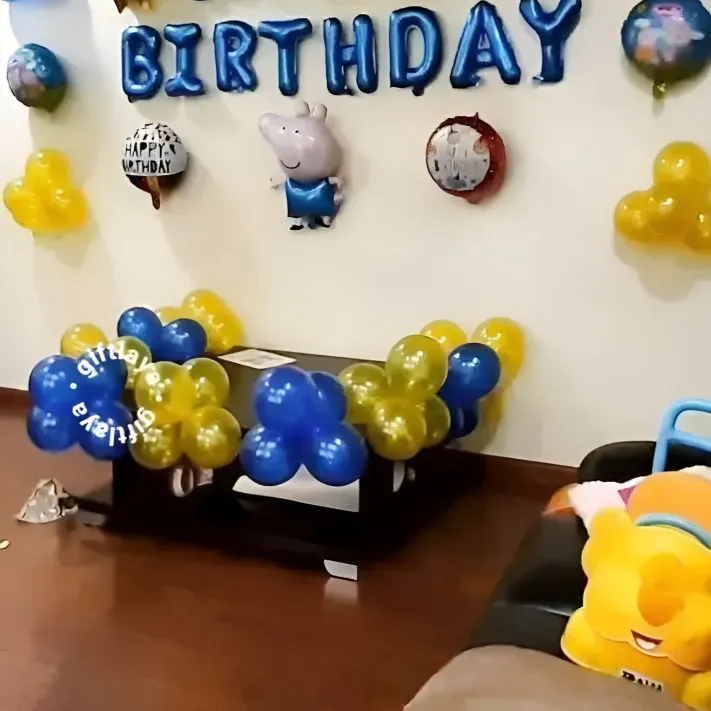 Peppa Pig Birthday Hall Decoration
