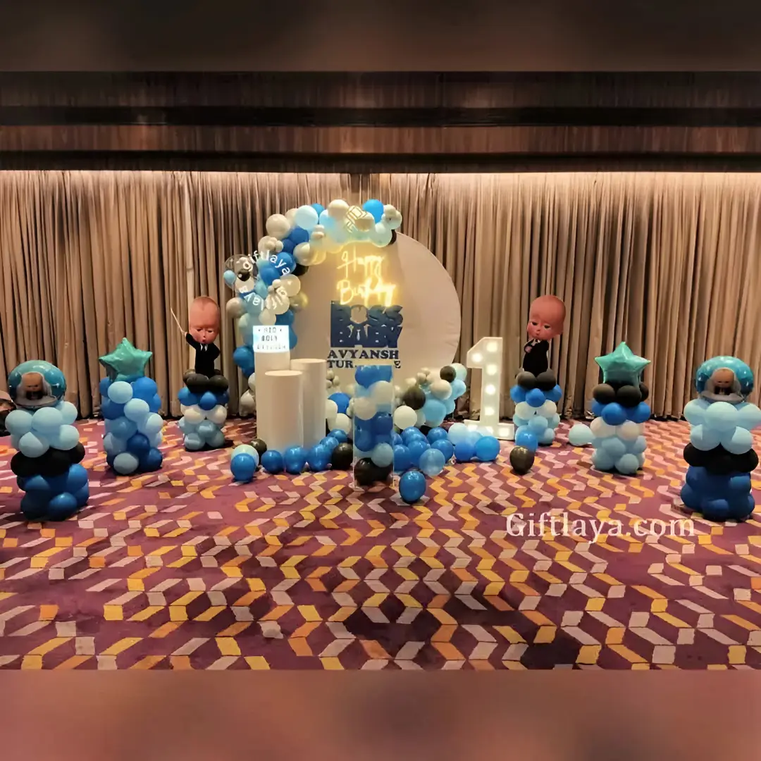 Boss Baby Theme Stage Decoration