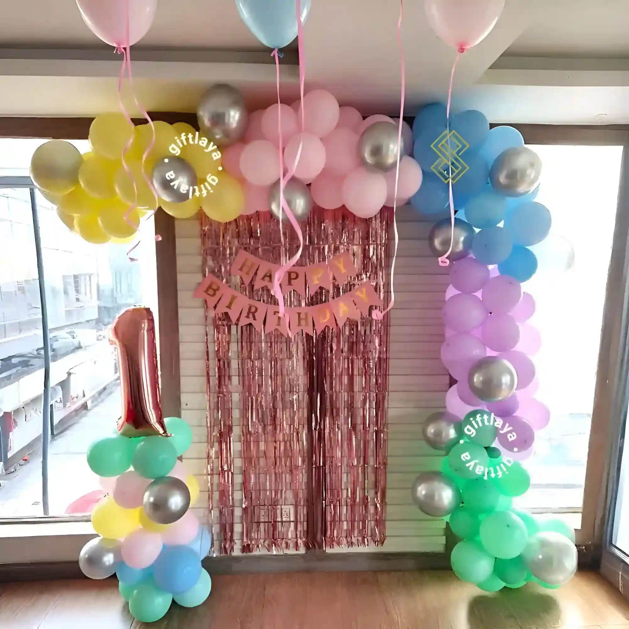 Colorful Birthday Decoration