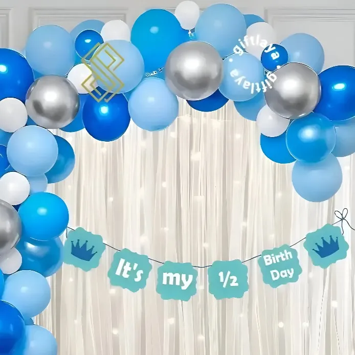 Half Birthday Home Setup