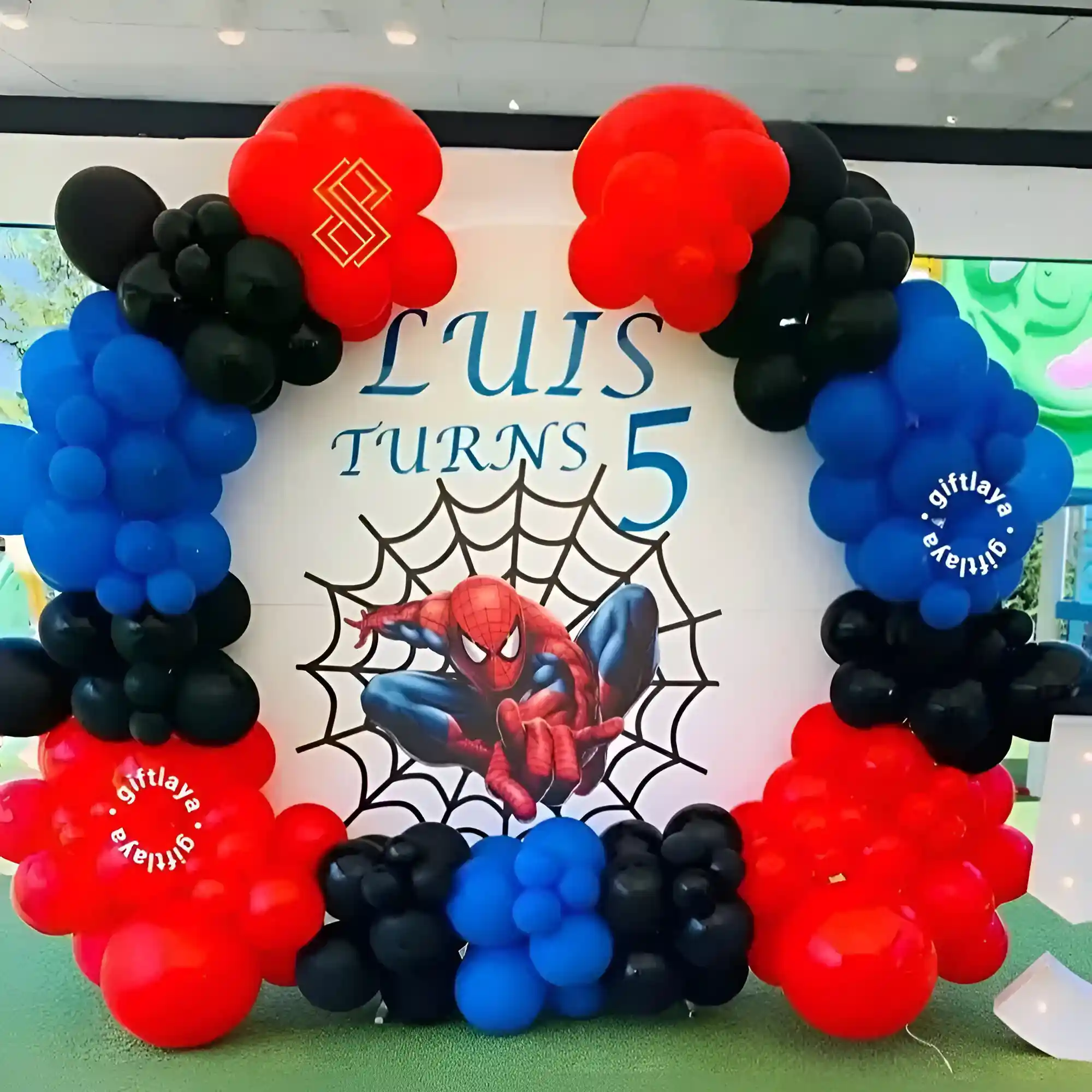 Customized Spiderman Backdrop