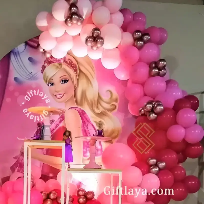 Barbie Theme Birthday Decoration