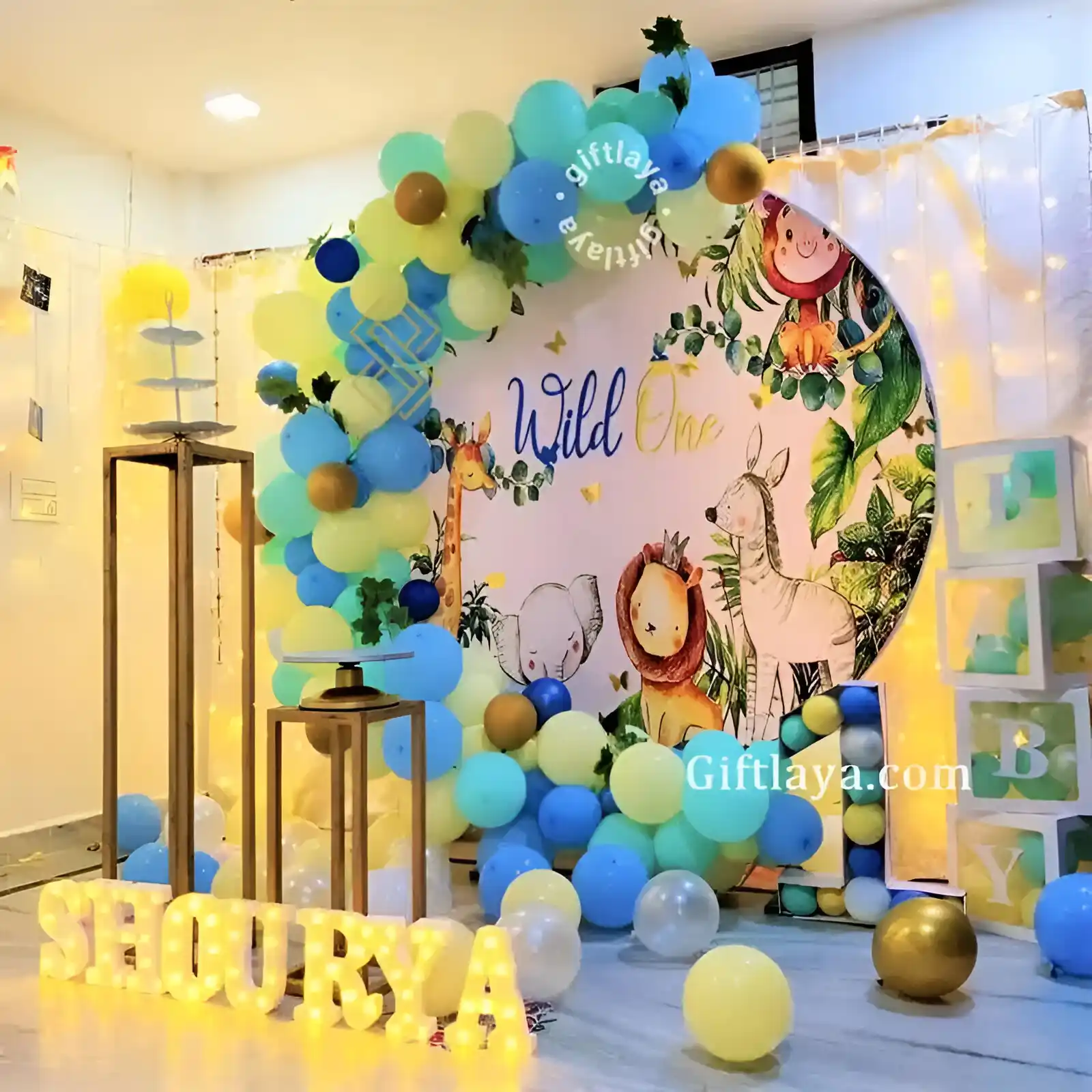 Animal Kingdom Birthday Decoration