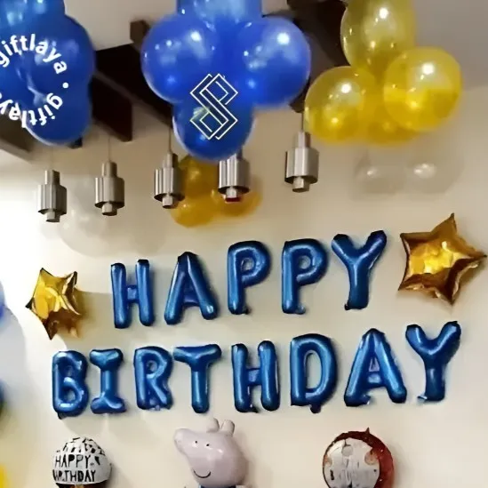 Peppa Pig Birthday Hall Decoration