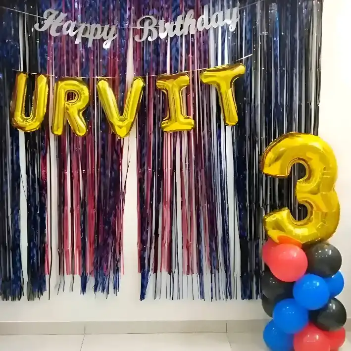 Spiderman Theme Balloon Decor