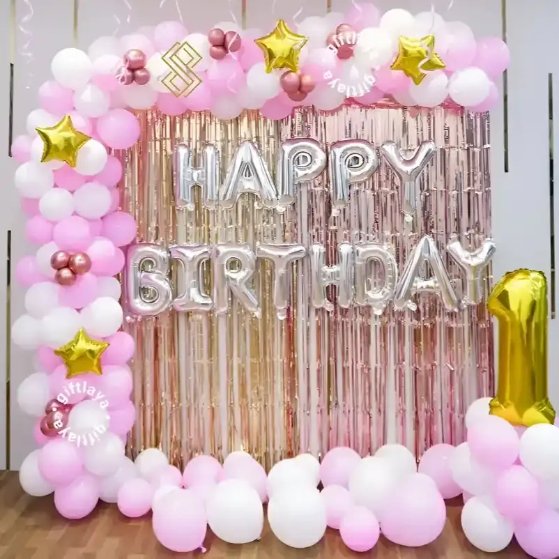 Simple Balloon Arch Decor