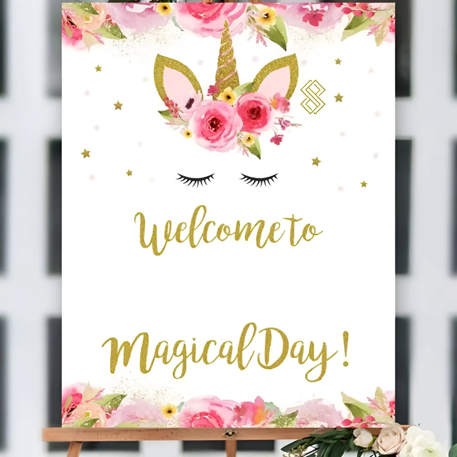 Unicorn Theme Stage Decoration