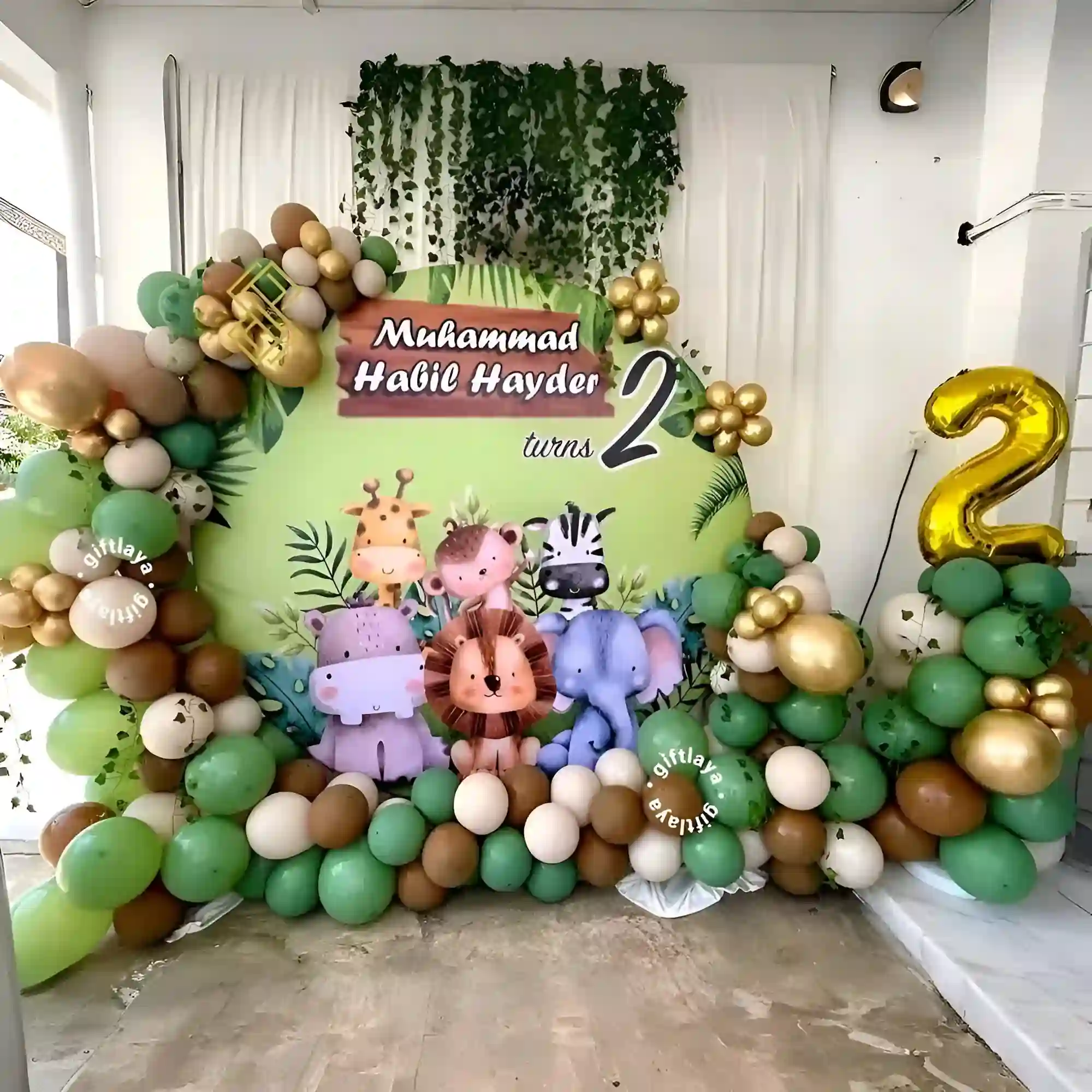 Wild Jungle Safari Decoration