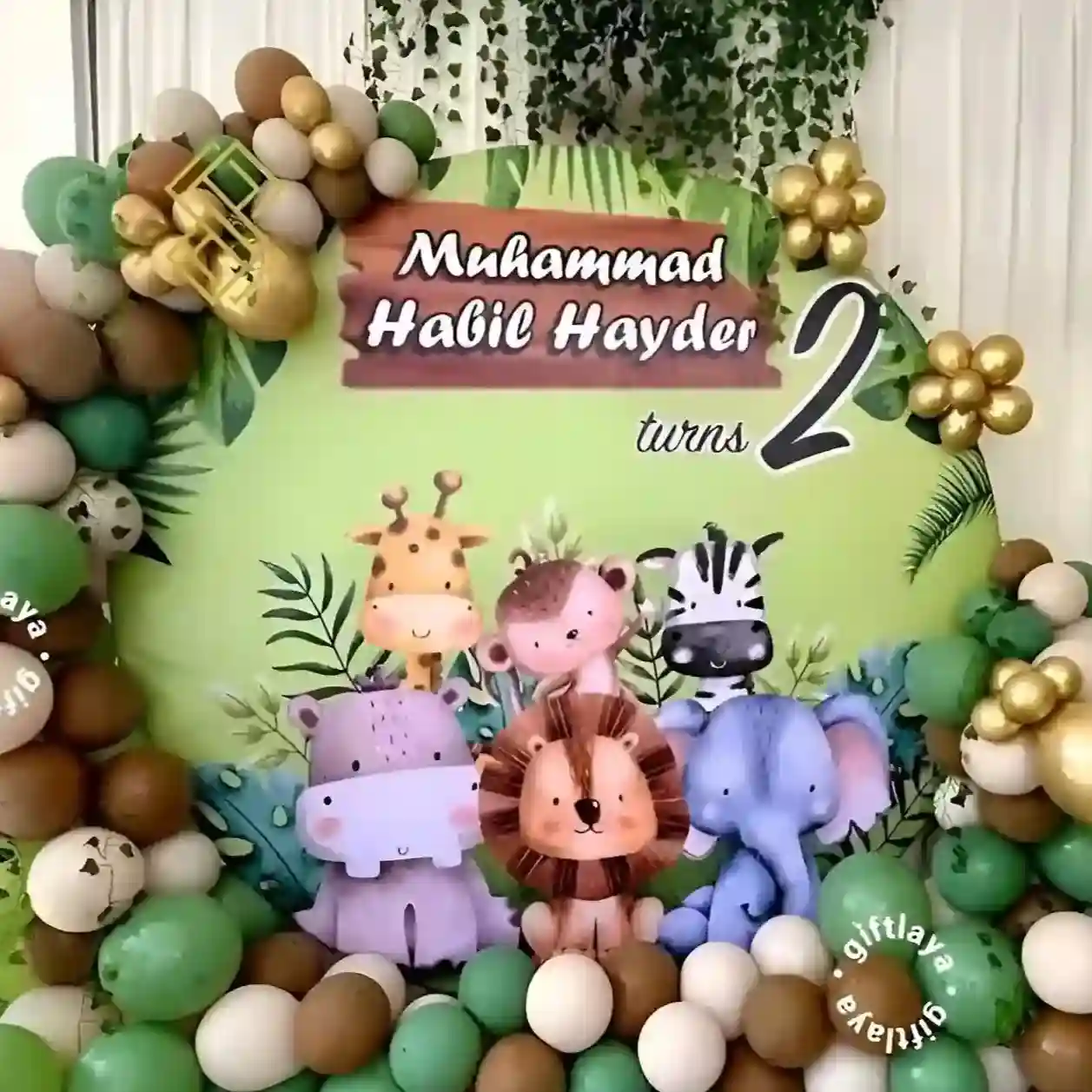 Wild Jungle Safari Decoration