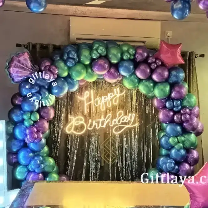 Mermaid Birthday Theme Decoration