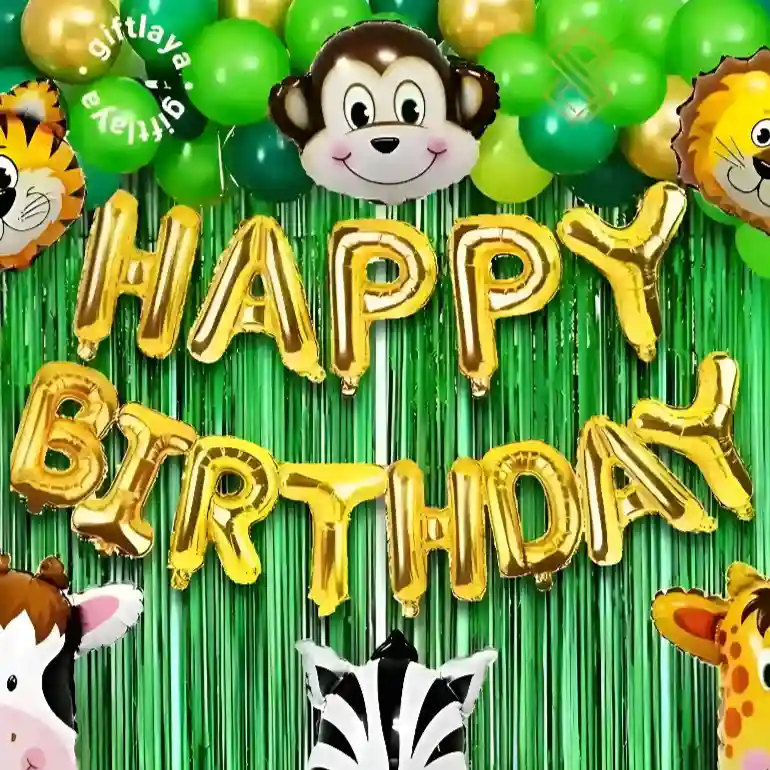 Animal Theme Balloon Decoration