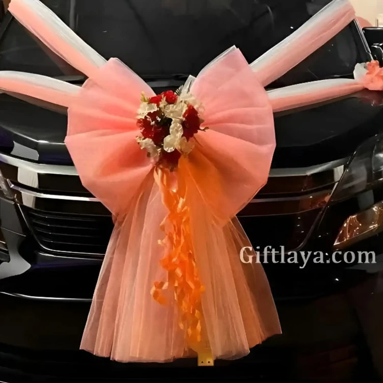 Wedding Marriage Car Bow Decoration
