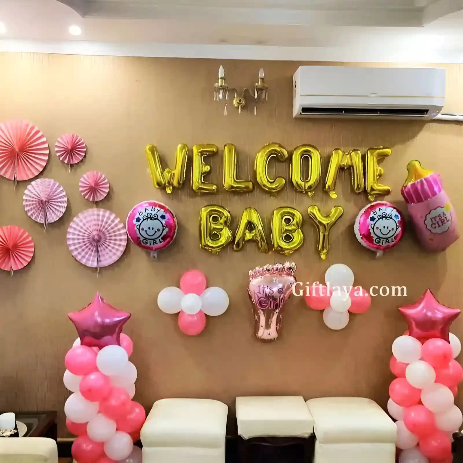 Simple Welcome Baby Decoration