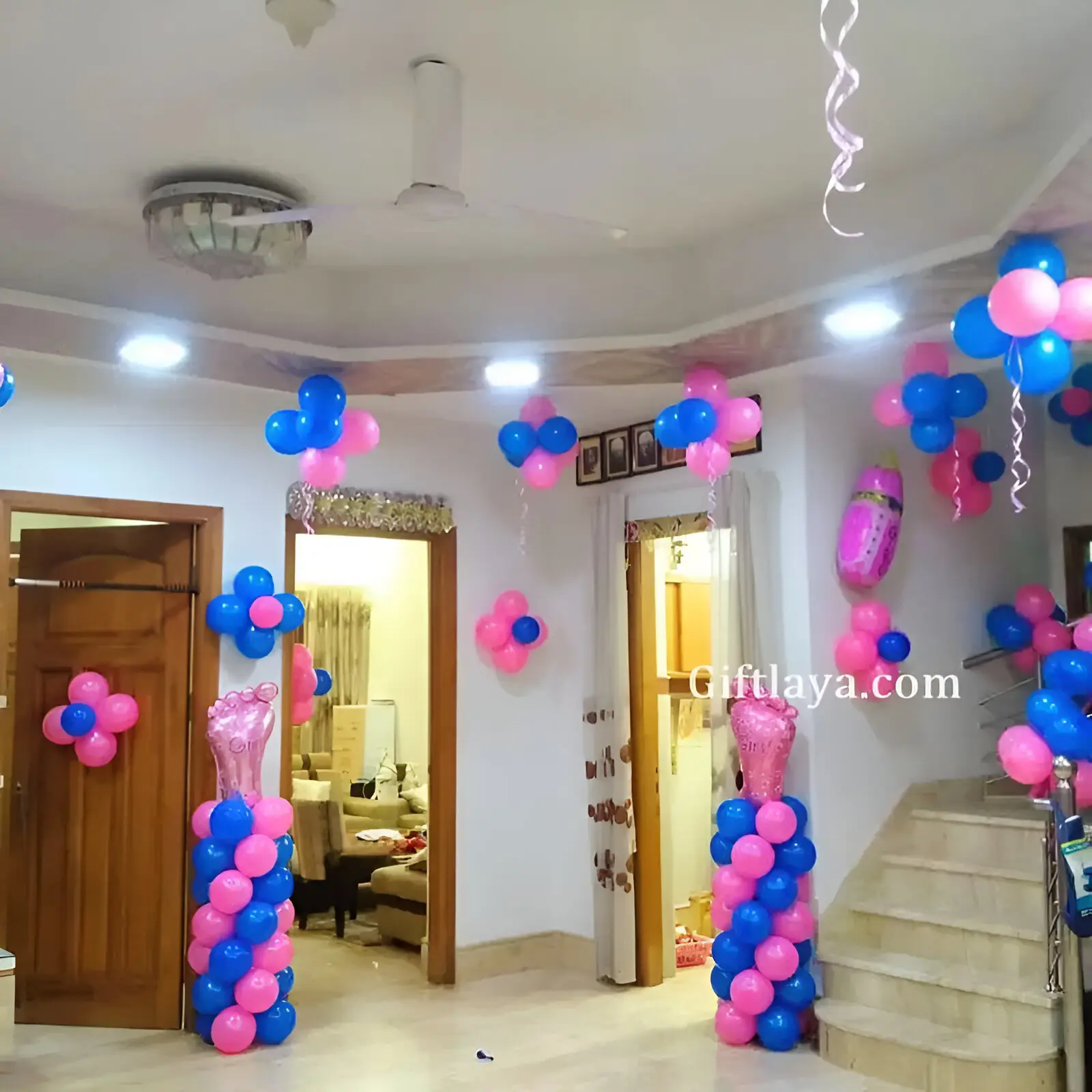 Welcome Twin Baby Decoration
