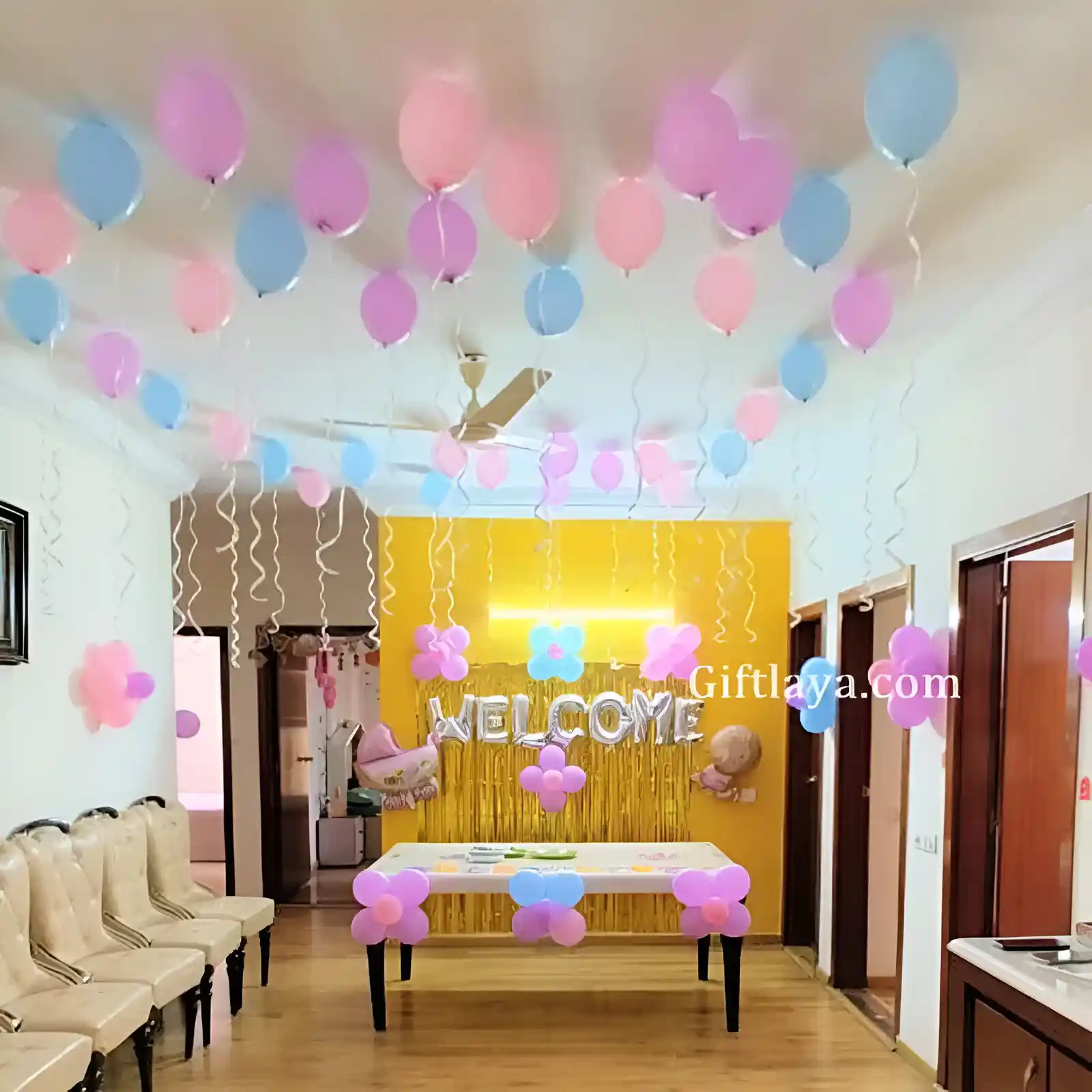 New Born Girl Decoration