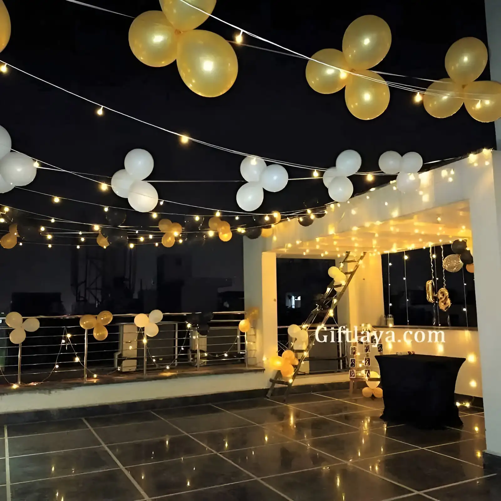 Terrace Decoration for Birthday