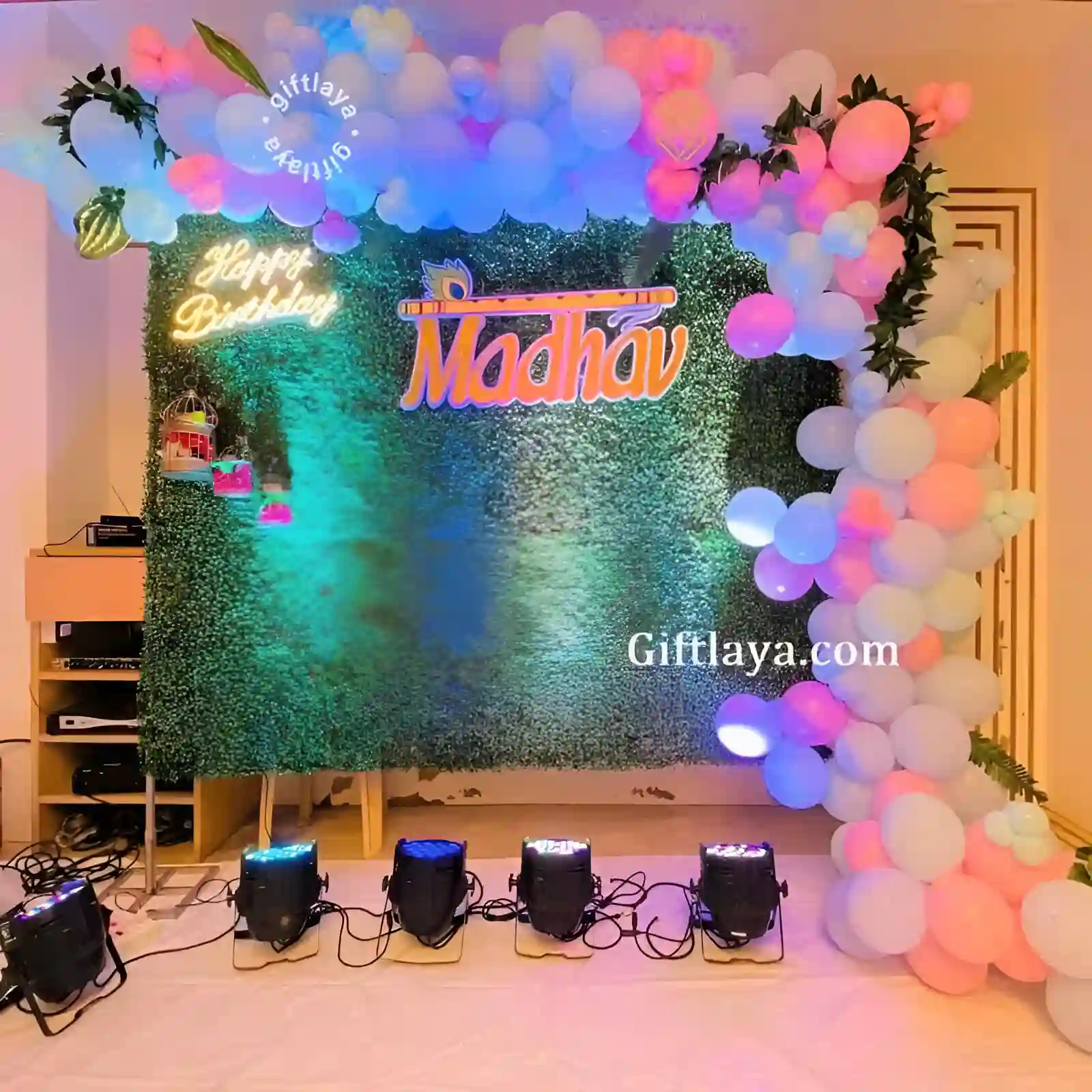 Krishna Theme Stage Decoration