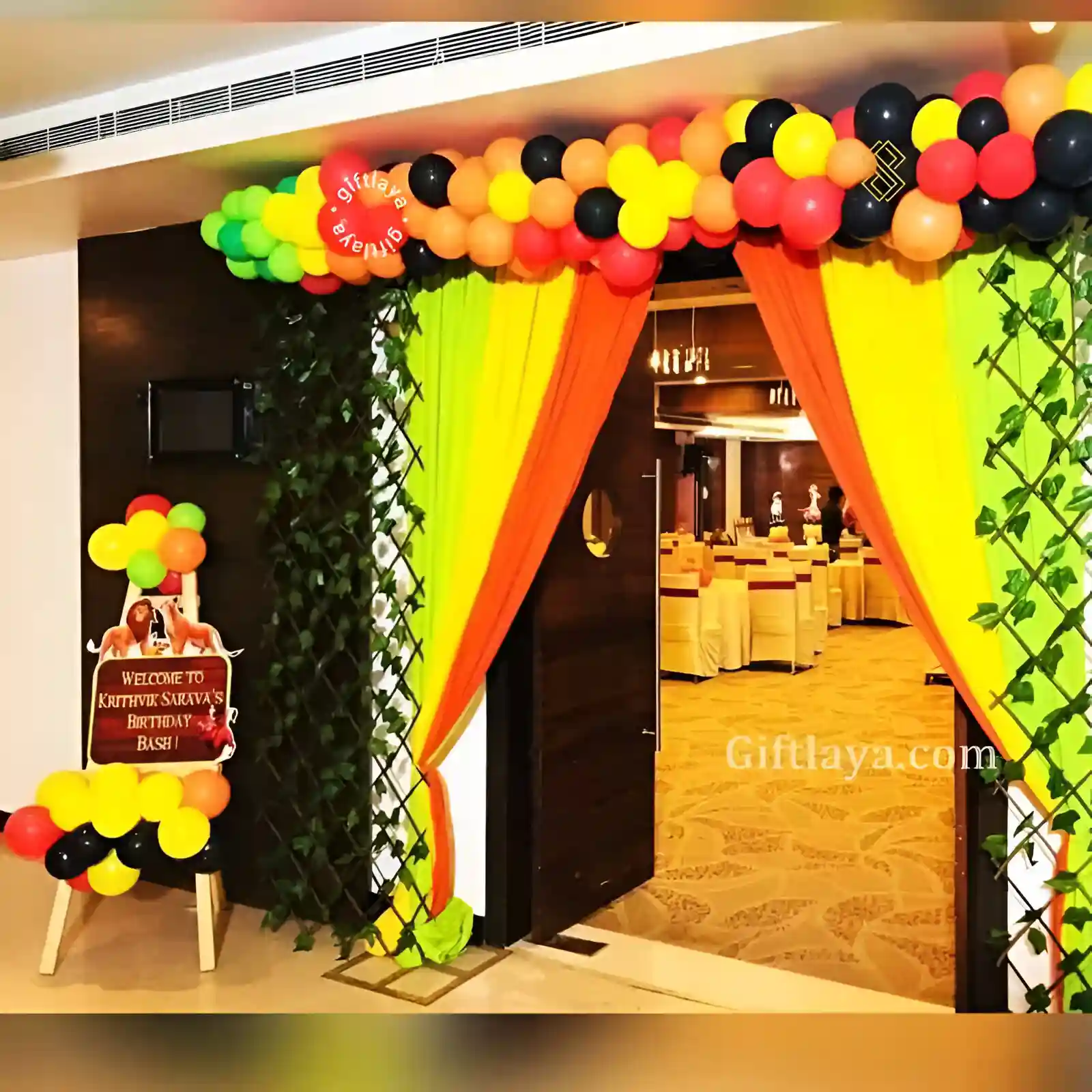 Lion King Theme Decoration