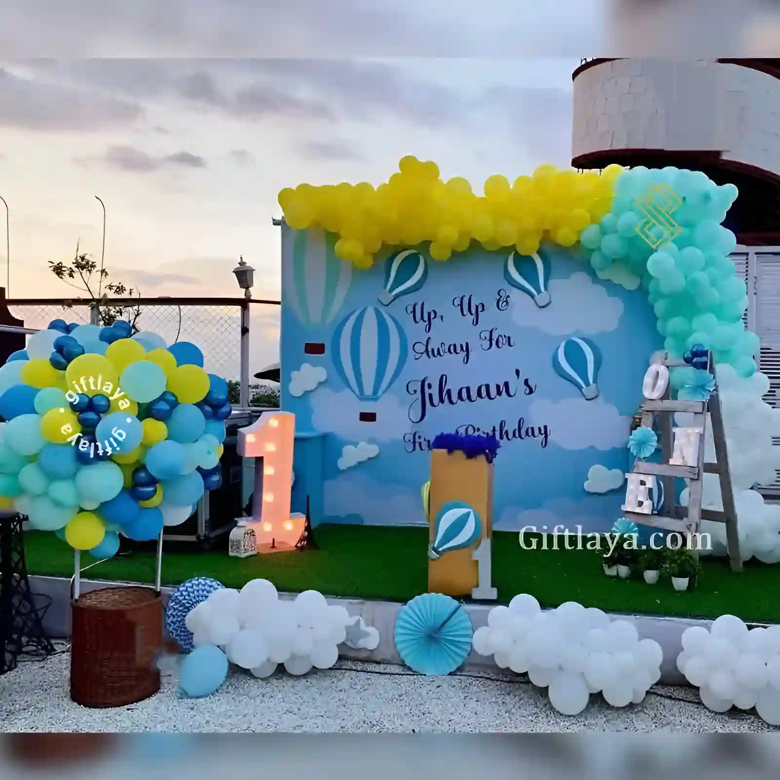 Hot Air Balloon Theme Decoration