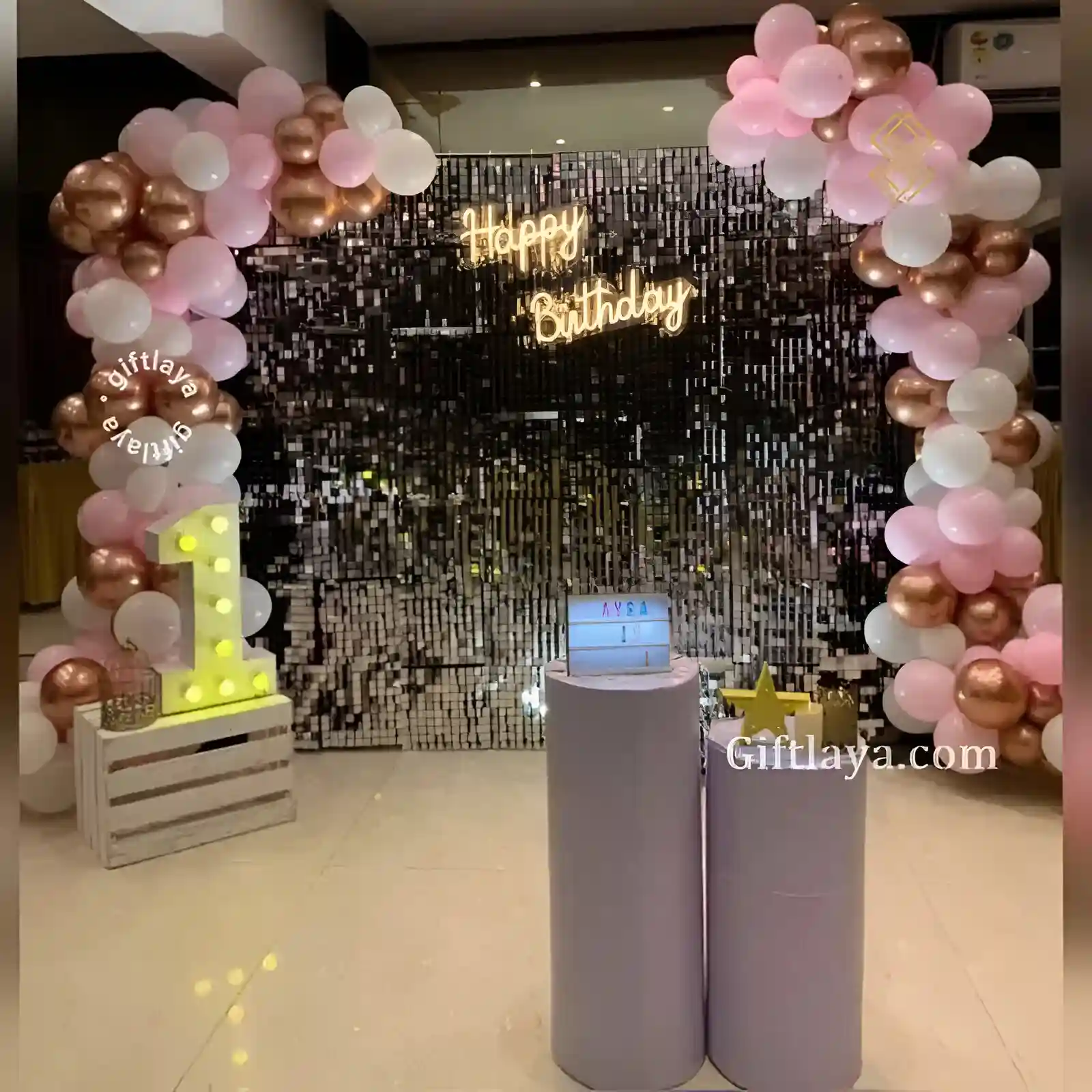 Birthday Stage Decoration for Girl