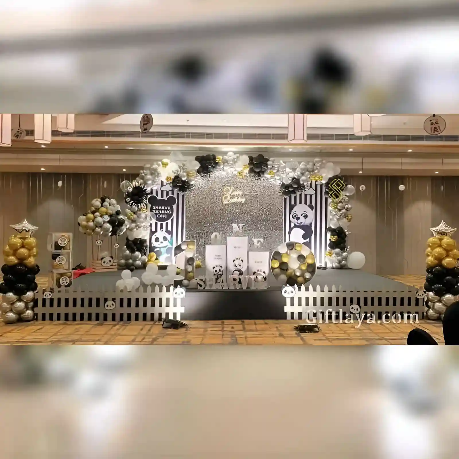 Panda Theme Stage Decoration