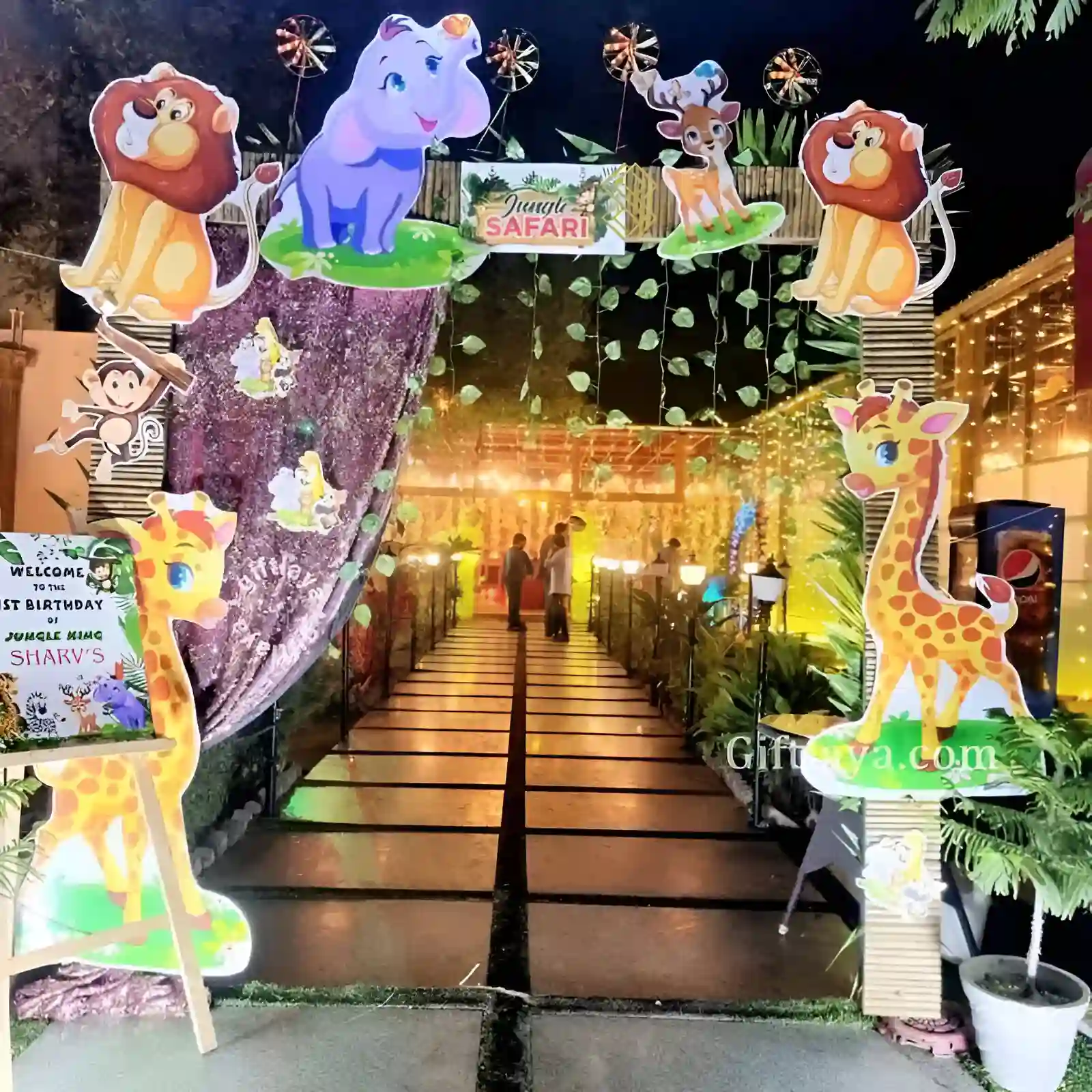 Wild One Backdrop Decoration