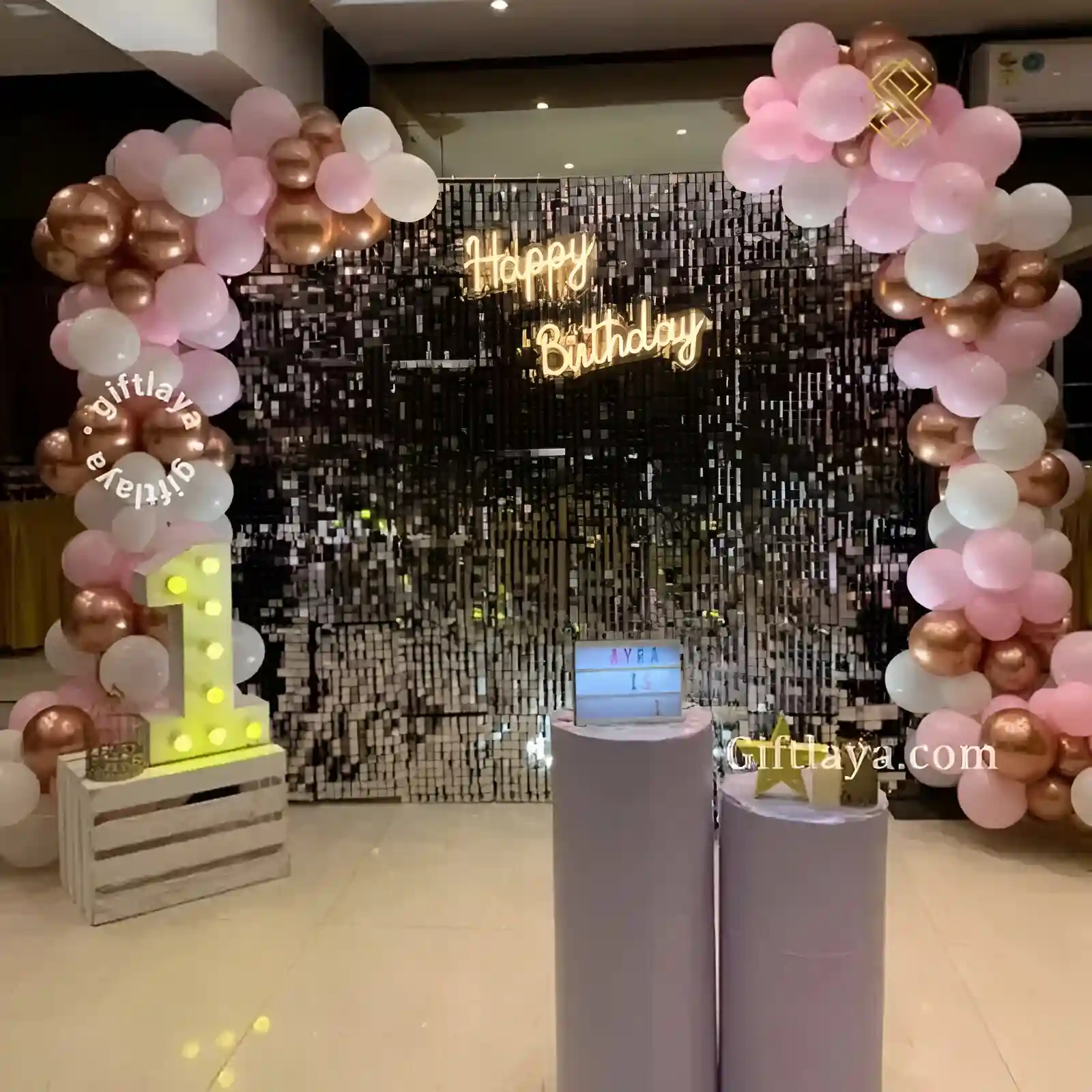 Birthday Stage Decoration for Girl