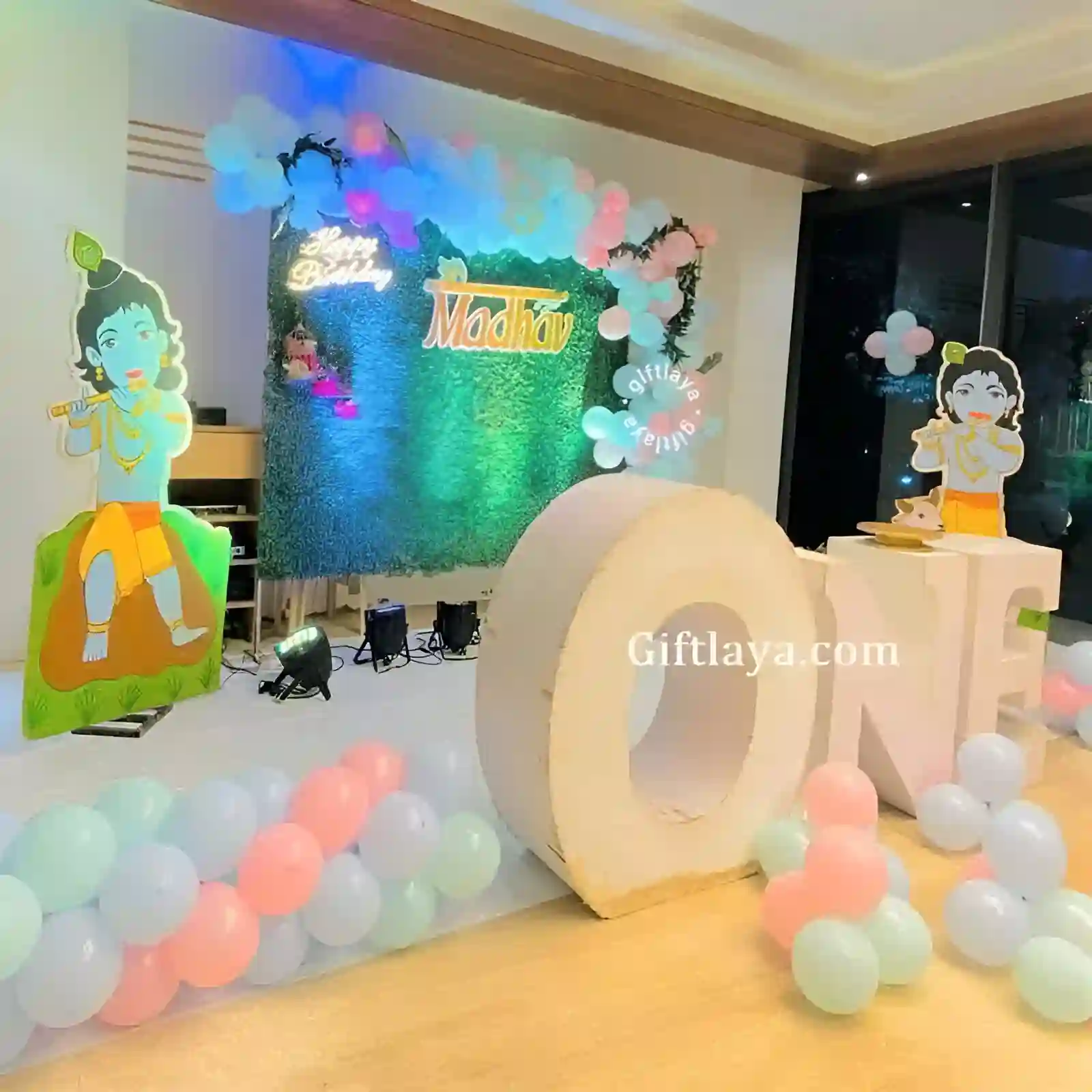 Krishna Theme Stage Decoration