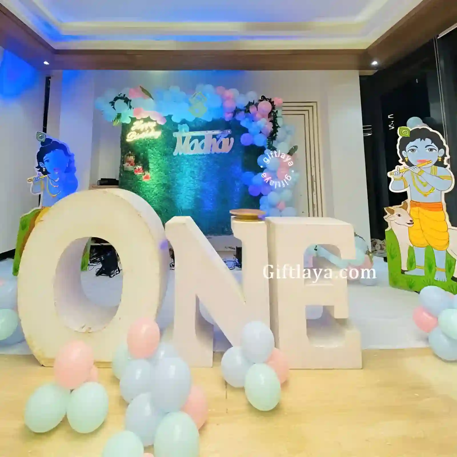 Krishna Theme Stage Decoration