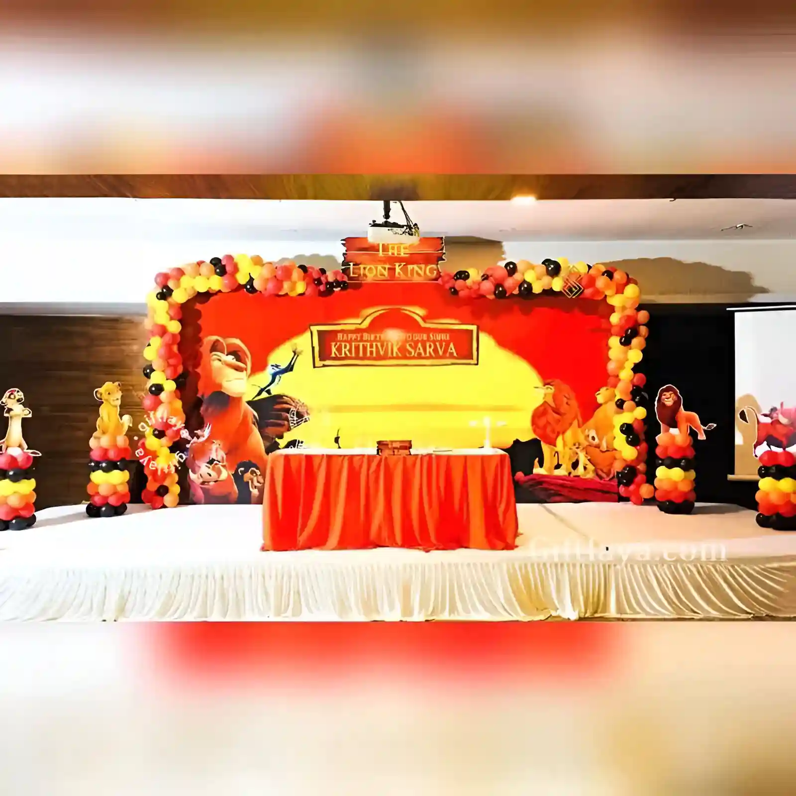 Lion King Theme Decoration