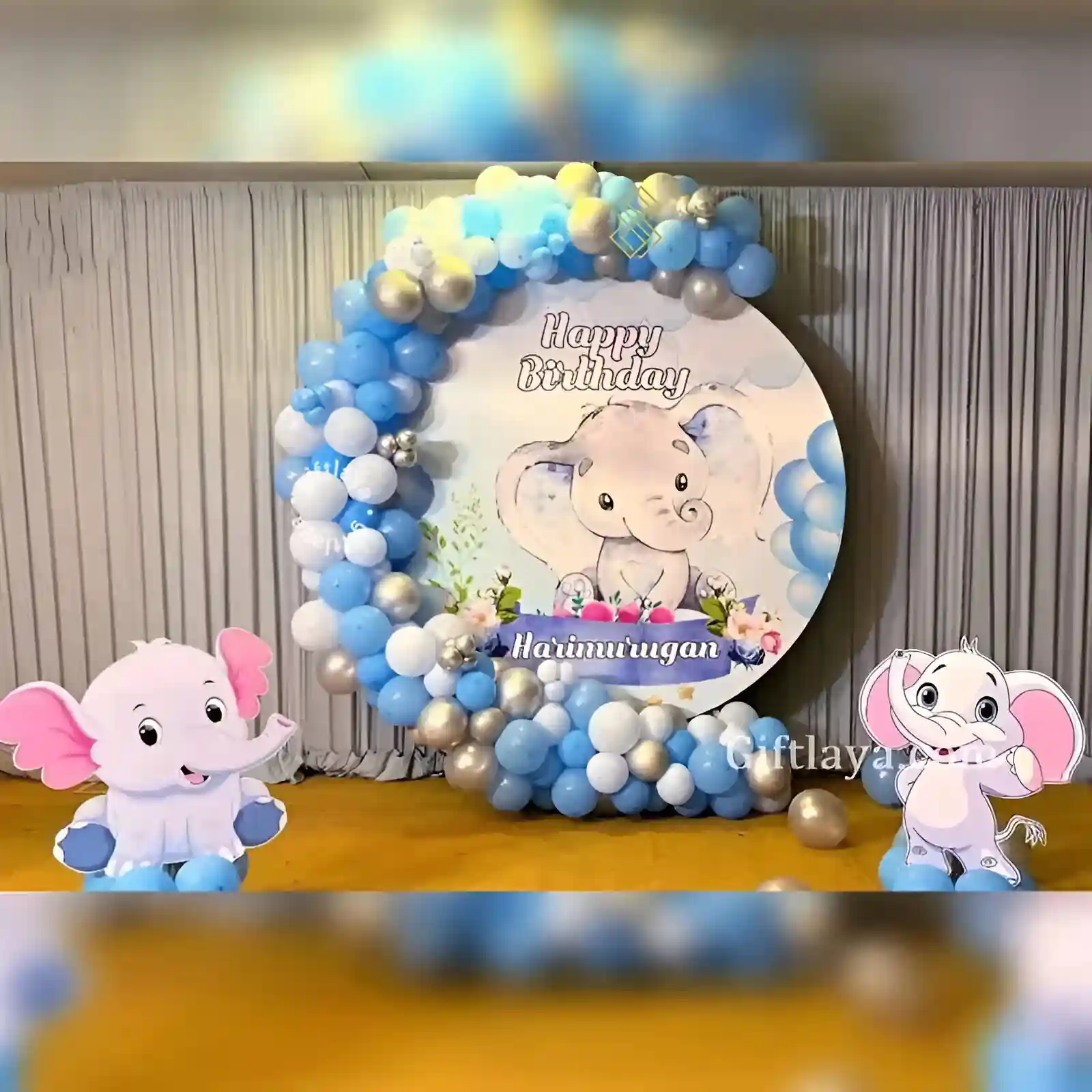 Dumbo Theme Balloon Decoration