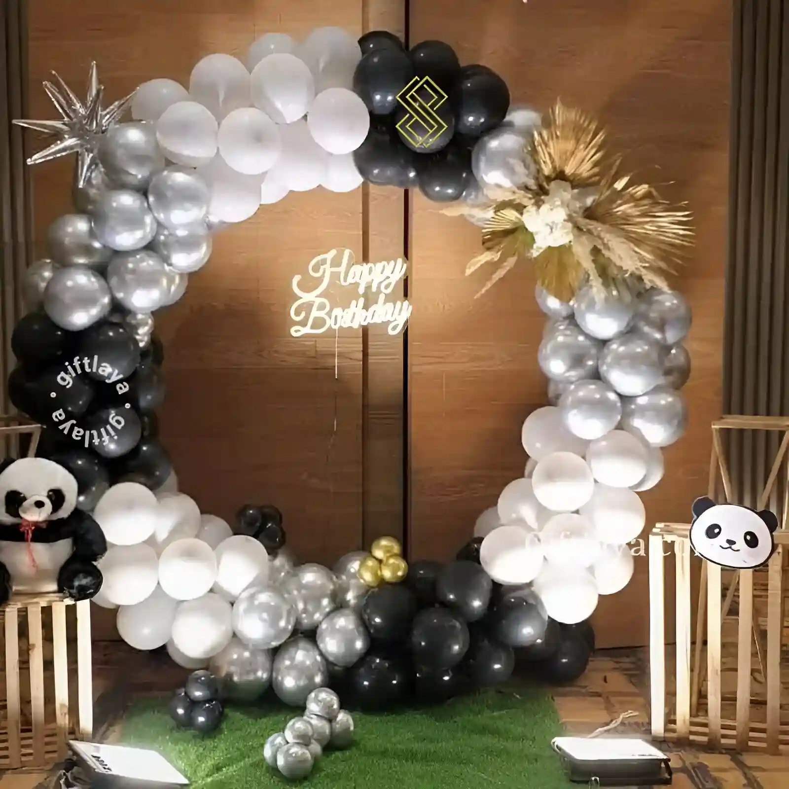 Panda Theme Stage Decoration