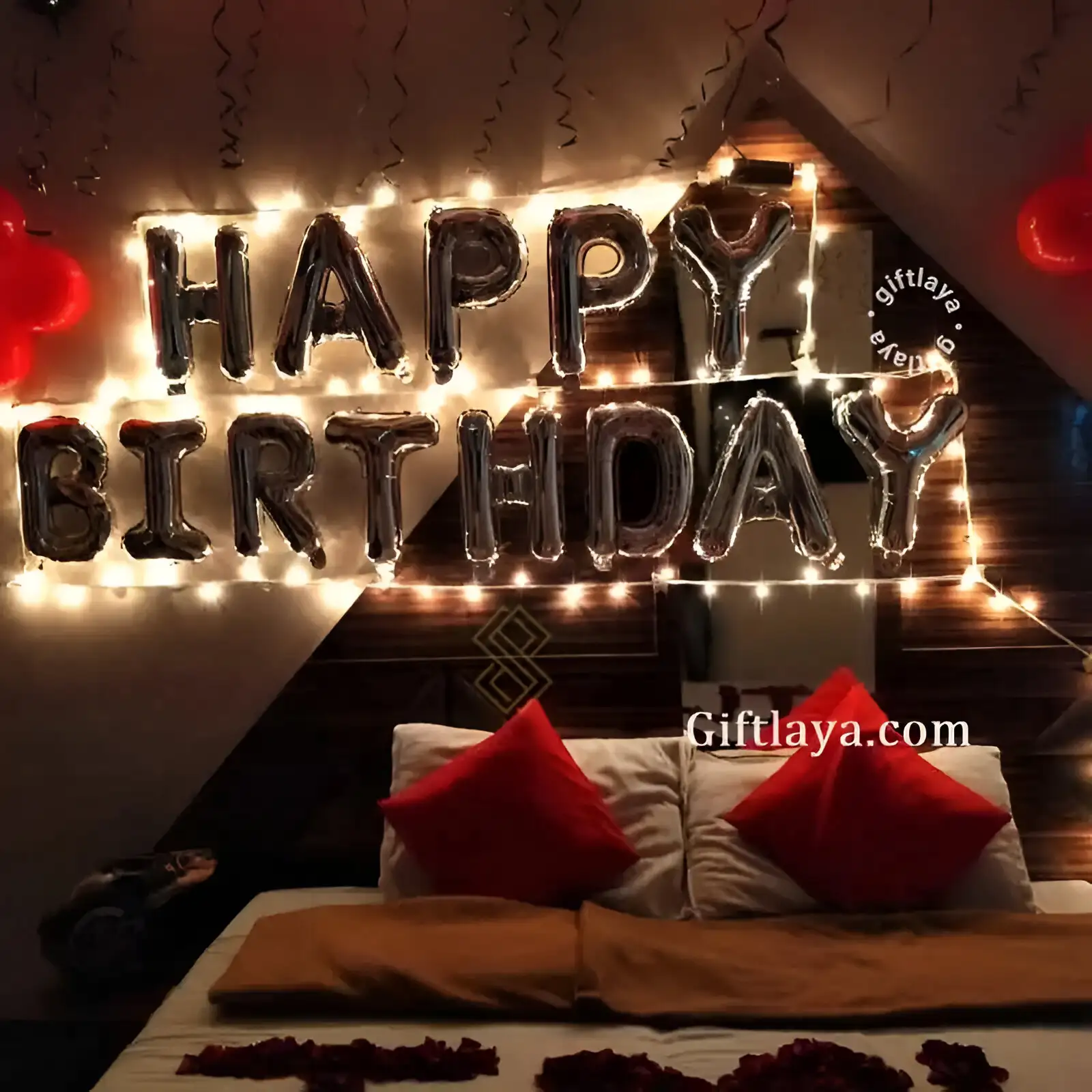 Romantic Birthday Room Decoration