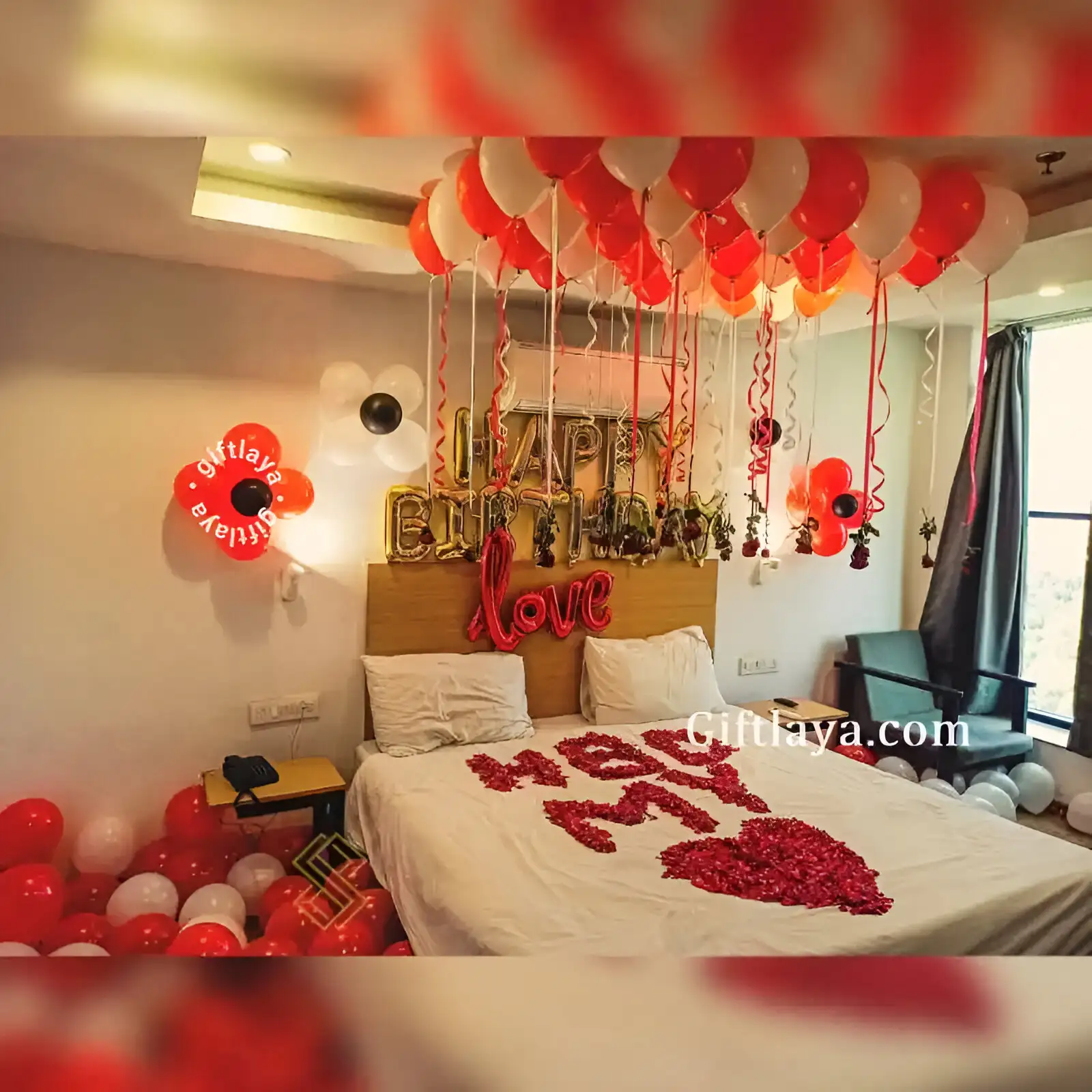 Surprise Romantic Room Decoration