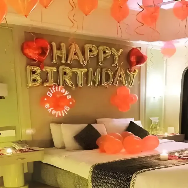 Rose and Candle Decor