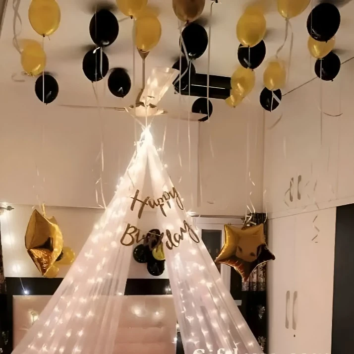 Simple Birthday Canopy Decoration