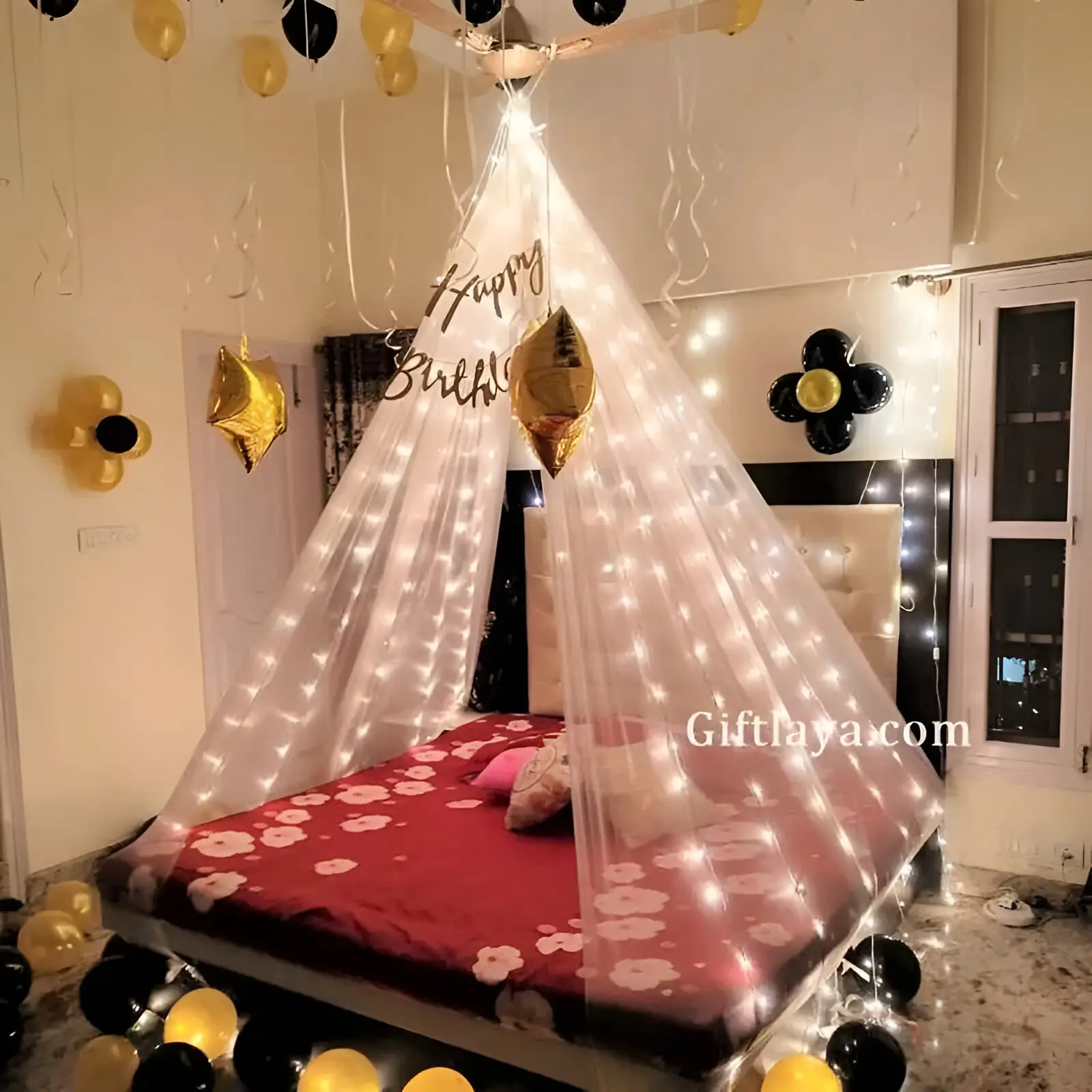 Simple Birthday Canopy Decoration