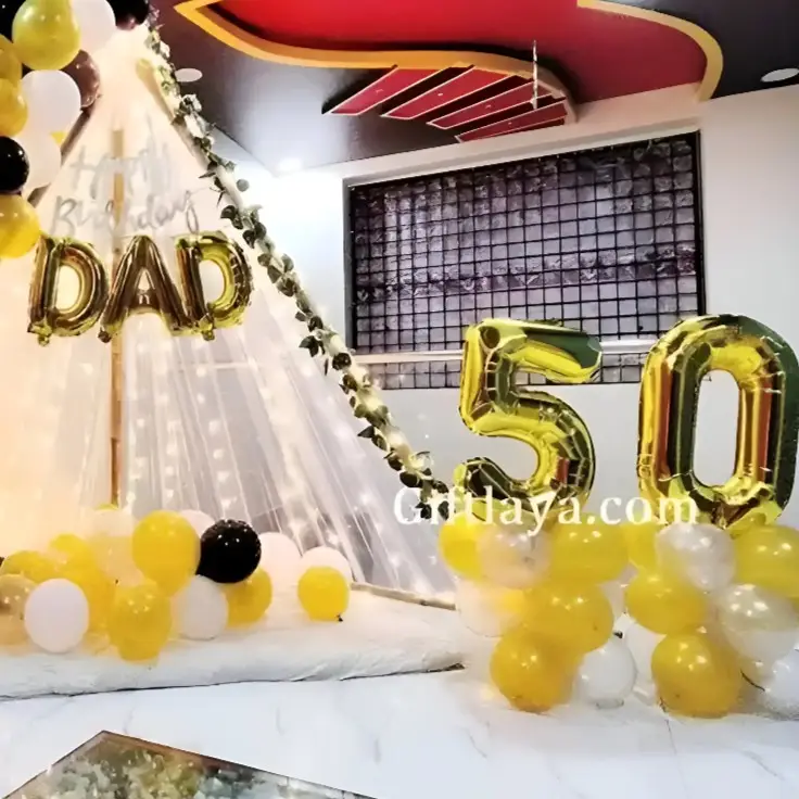 Dad Birthday Cabana Decoration