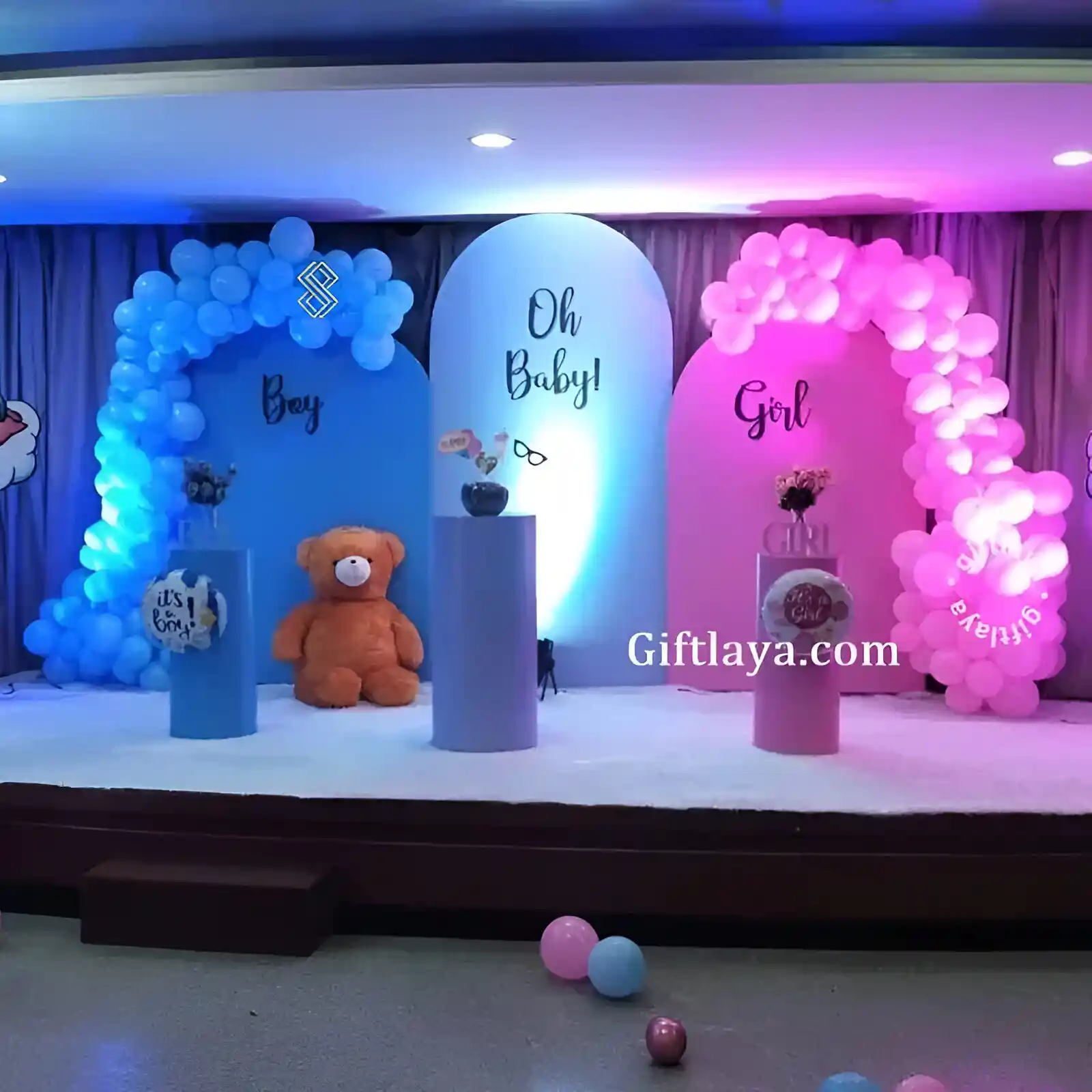 Godh Bharai Backdrop Decoration
