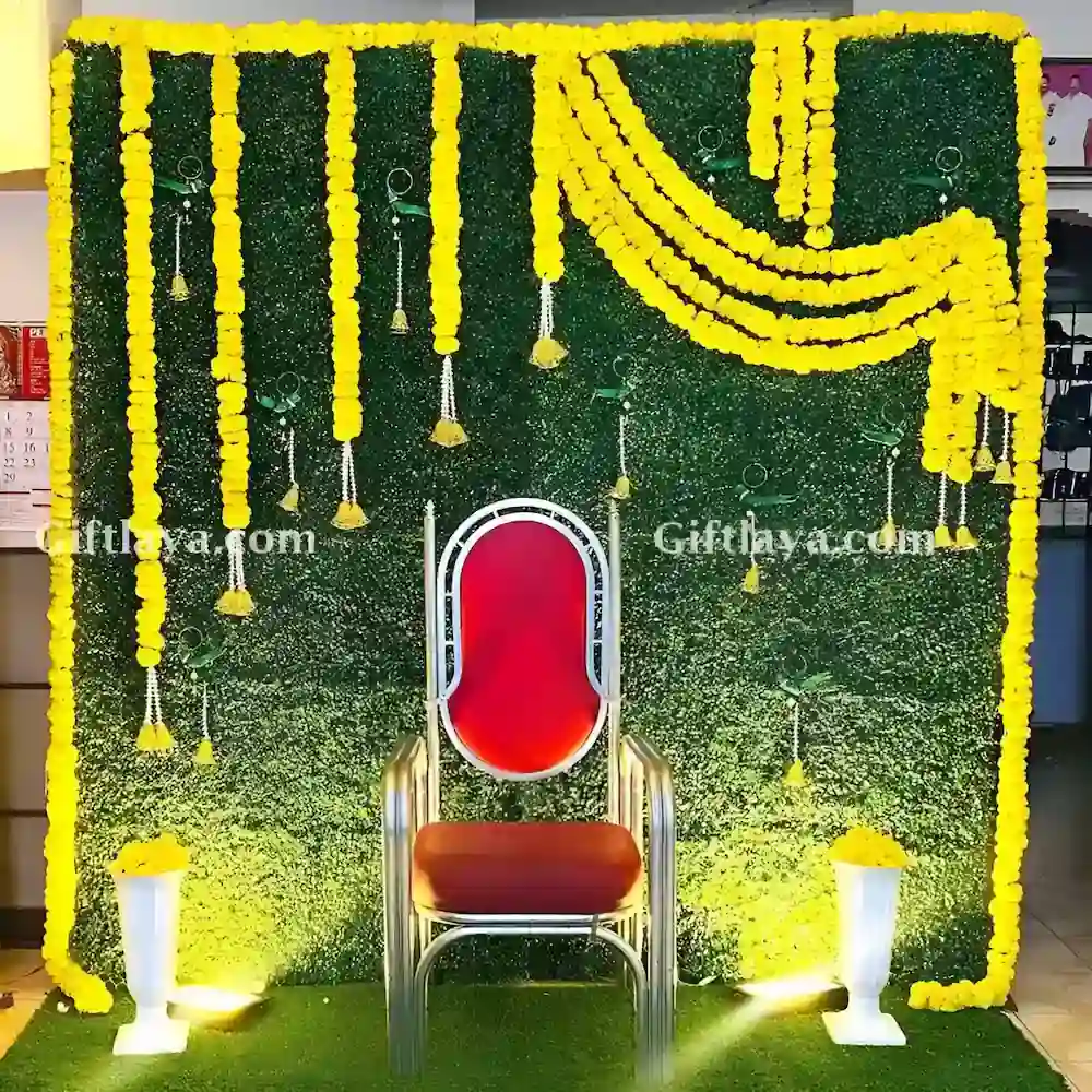 Traditional Flower Backdrop