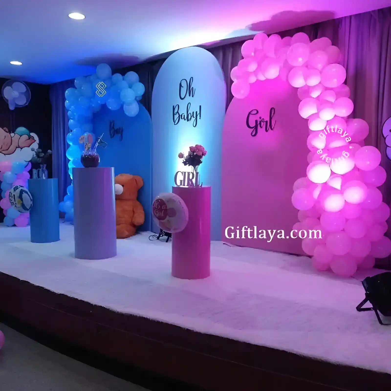 Godh Bharai Backdrop Decoration