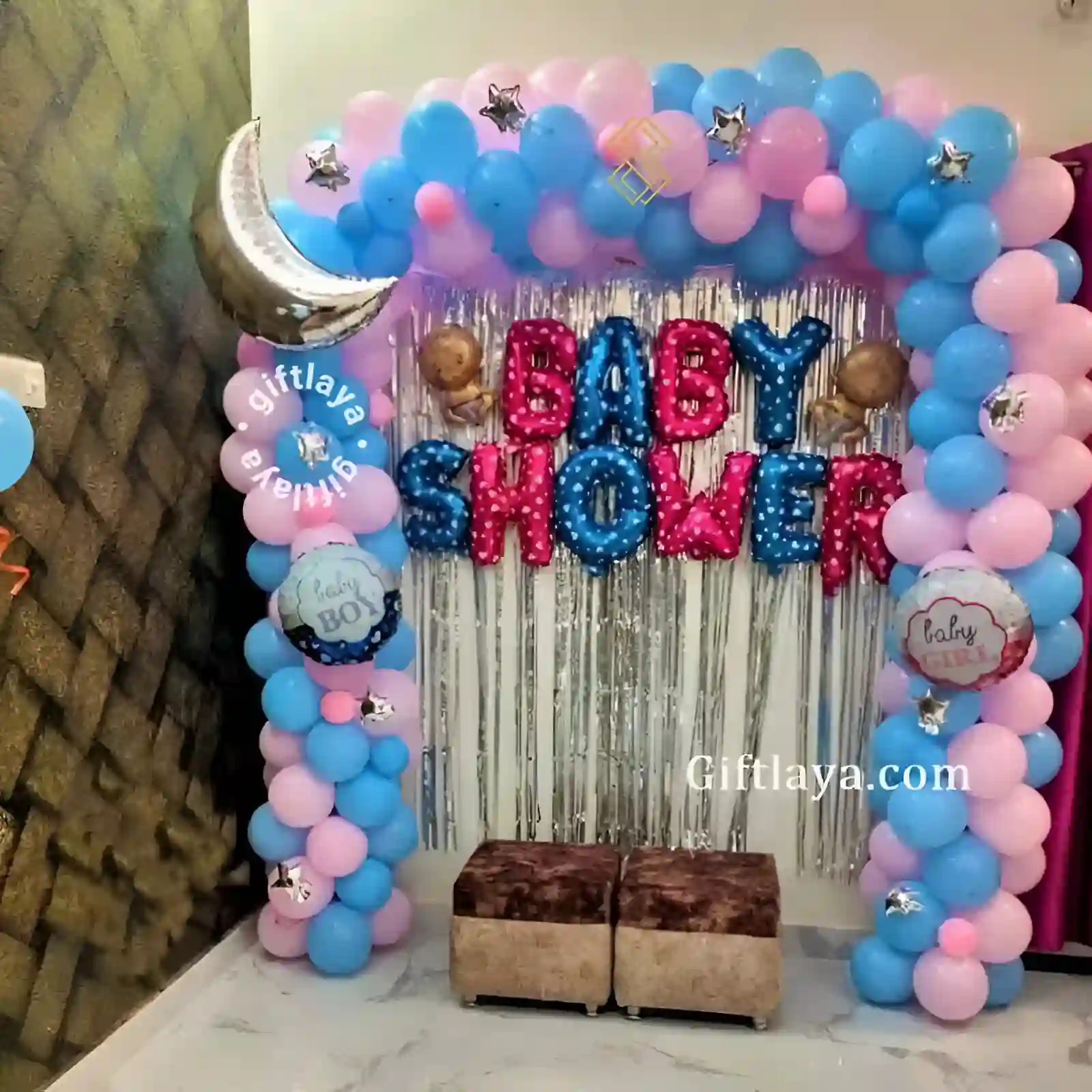 Balloon Baby Shower Decoration