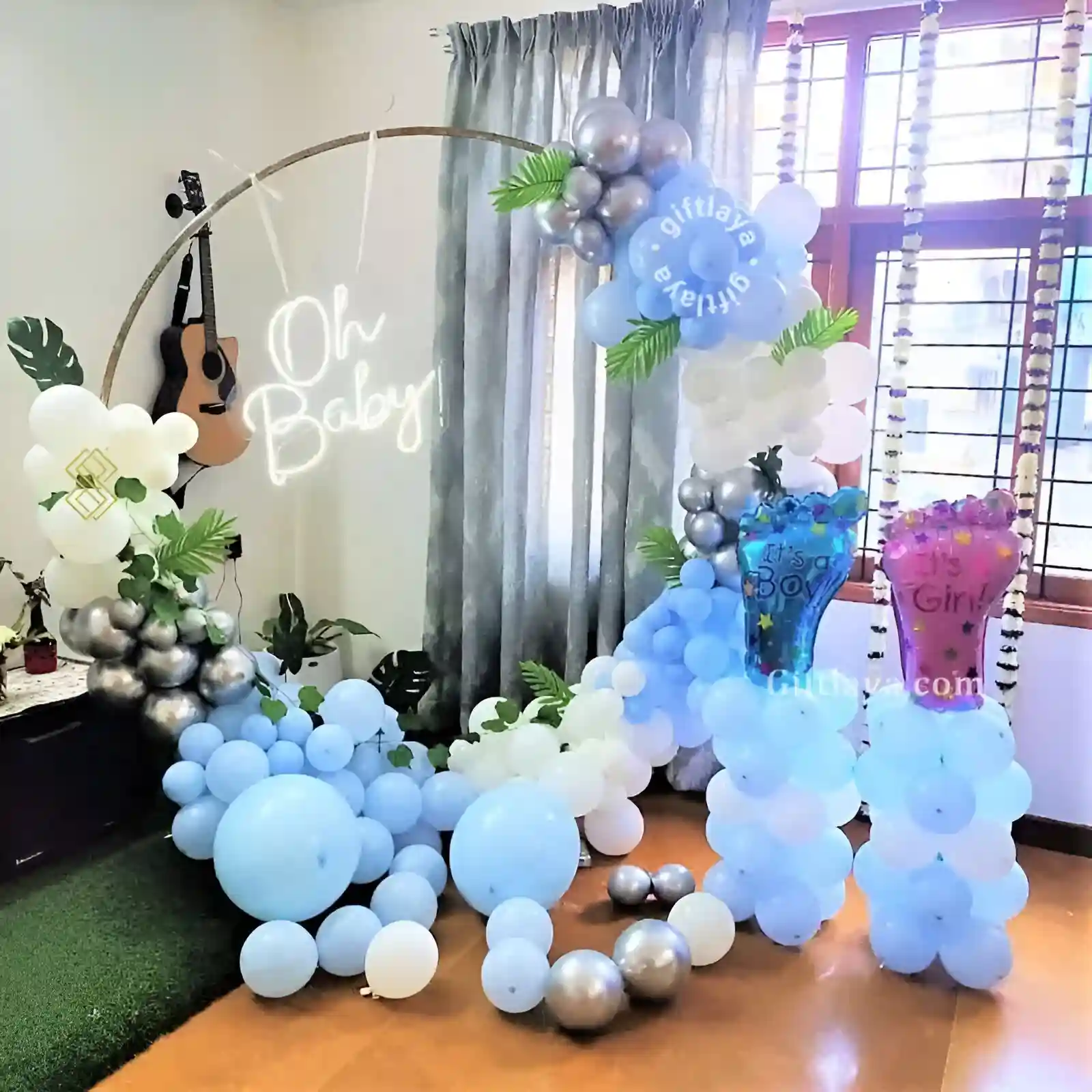 Neon Baby Shower